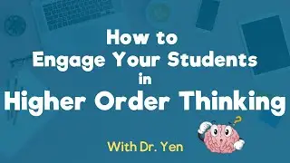 One Easy Way to Engage Students in Higher Order Thinking Online!