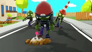 Plants vs Zombies Home Battle Animation 3D - Episode 1 Preparing for Battle @cartoonfun0