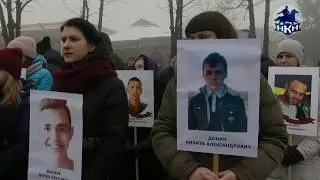 Митинг в честь 5-летия со Дня освобождения Дебальцево