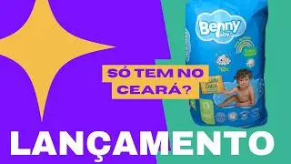#lançamento Fralda Benny Baby primeiras impressões
