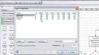 Using Layers in a Visio Flowchart