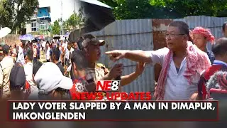Lady voter slapped by a man in Dimapur, Imkonglenden
