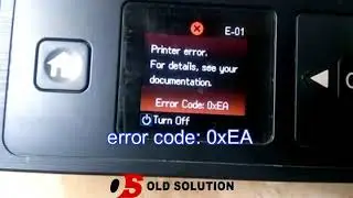 How to fix epson error 0xEA ( Model - L455 )