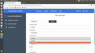 Banking Management System | Java | Web Application