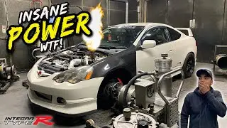 WE DID NOT EXPECT THAT MUCH POWER! THE TURBO TEG IS SAVAGE!