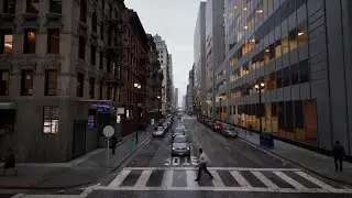 THE MATRIX AWAKENS FLYING AROUND CITY PS5