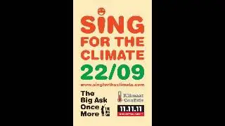 Sing For the climat song