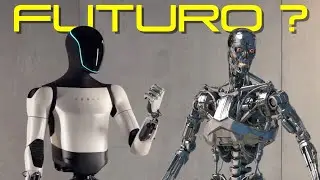 HERE IS THE NEW TESLA ROBOT..... KIND OF SCARES ME