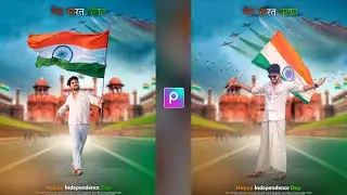 PicsArt - 15 August Photo Editing ❤ | Independence Day Editing - Ghaus Editz