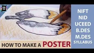 NIFT NID ENTRANCE EXAM PREPARATION 2025 I HOW TO MAKE POSTERS - PART A