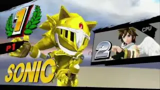Super Smash Bros WiiU: Excalibur Sonic MODS!