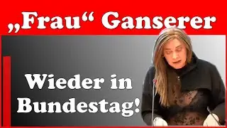 "Frau" Ganserer in Bundestags-Ausschuss im Transparent-Look
