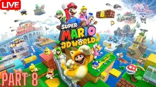Super Mario 3D World 100% Playthrough Part 8 Collecting Peach's Stamp