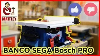 Banco sega Bosch Professional GTS 635-216. Non adatto alla falegnameria professionale