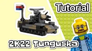 LEGO Russia/Ukraine war 2K22 Tunguska in Micro Brick Battle scale TUTORIAL