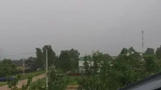 ГРОЗА В ДЕНЬ РОССИИ. 1 ЧАСТЬ. АТМОСФЕРА ЛЕТНЕЙ ГРОЗЫ В ДЕРЕВНЕ