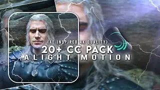Ae inspired 4k Quality 20+ CC Alight motion Preset+Xml | Top 20 Badass CC Xml | By 