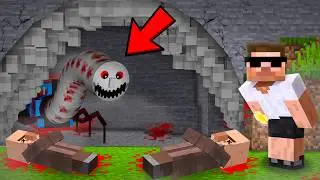 i Found Horror THOMAS TRAIN 😱 in Minecraft..