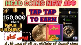 New Tap To Earn App Become the head Of A Gaming Company. Earn Headcoin || head_coin_bot