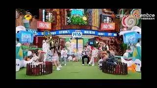 zhaolusi x hi6 (hello Saturday) variety show funny moment 😂😂
