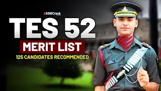 10+2 Technical Entry Scheme (TES) 52 Merit List | SSB Interview