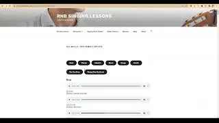 Learning Runs for Females Using RnB Singing Lessons.com and Singing Pitch Trainer