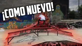 REMODELAN EL SKATEPARK DONDE APRENDÍ A PATINAR! | JuanDiazk8