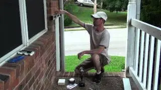 Railing Project -  Attaching Wood To Brick (Video 19 of 25)