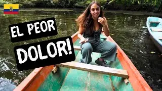 The most PAINFUL BITE in the WORLD 😩 we enter the Ecuadorian #AMAZON