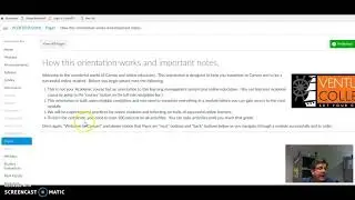 Intro to VC DE Student Orientation