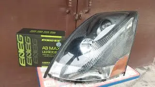 Bi LED линзы в фары Вольво ВНЛ || Azoom A3 MAX Bi Led  в фары Volvo VNL