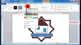 Logo Perumahan dengan Microsoft word