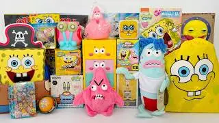 ASMR Toys SpongeBob SquarePants Oddly Satisfying Toy Unboxing | No Talking