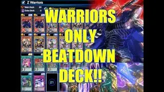 Yu-Gi-Oh Duel Links Warriors Only Deck