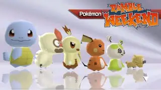 All Shiny Pokémon I found for Rumble Weekend 25!