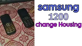 Samsung 1200 change back panel & Housing #repair #new