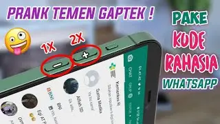 CARA MEMBUAT KUNCI WHATSAPP DENGAN TOMBOL VOLUME RAHASIA