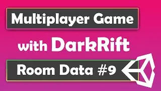 How to make a multiplayer game in Unity with DarkRift - Room Data #9  [Tutorial]
