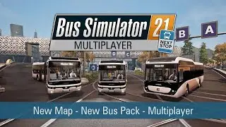 Live - Bus Simulator 21 Next Stop DLC - Villamos és iskolabusz a játékban? /w RobertoHD, Ikarus Fan