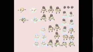 All animations for game "Ivan vs Mutants Tropical Hell"