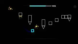 Geometry dash. Cant let go. Прохождение