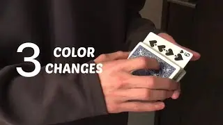 【解説】visual color changes tutorial デック中央で行うカラーチェンジ3種類