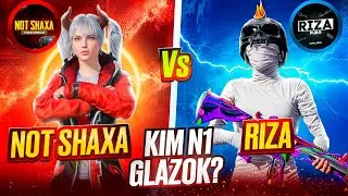 NOT SHAXA VS RIZA 😱 KIM N1 GLAZOK? HAL QILUVCHI O'YIN 😳