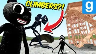 CLIMBING MONSTERS vs TOWERS (Garry's Mod Sandbox)