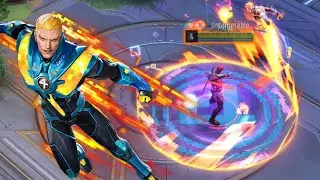 Arcade Human Torch Skin Gameplay