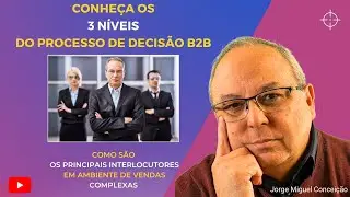 3 NÍVEIS NO PROCESSO DE DECISÃO B2B | Entendendo os principais interlocutores em Vendas Complexas