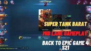 Tank Barat on Mid Lane l Super Tanky Barat l Annoying Barat Tank l Mobile Legend Bang Bang l MLBB