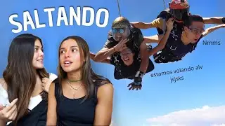Primera Vez CAYENDO De Un Avión //MAJO Y ANA