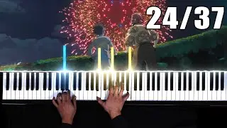 24. Yōdō (陽動) | The Boy and the Heron OST Piano Tutorial