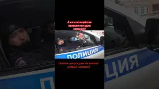 А вот и полицейские приехали или одно название?! 